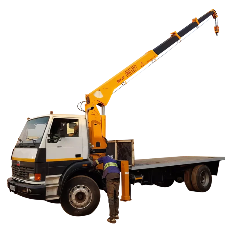 КМУ (крано-манипуляторная установка)  от 1 - 20 тонн  Bob-Lift